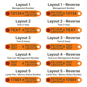 Allflex RapID NLIS EID Sheep Ear Tags