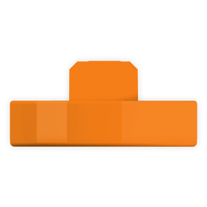 Enviro / Button Male White NLIS EID Cattle Tag