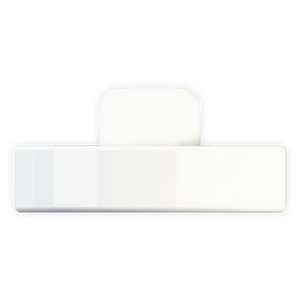 Enviro / Button Male White NLIS EID Cattle Tag