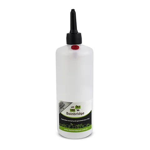 Lamb Feeding Bottle (Black Teat) - 1L