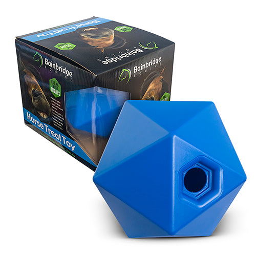 Horse Toy - Treat Ball (Small) - Blue