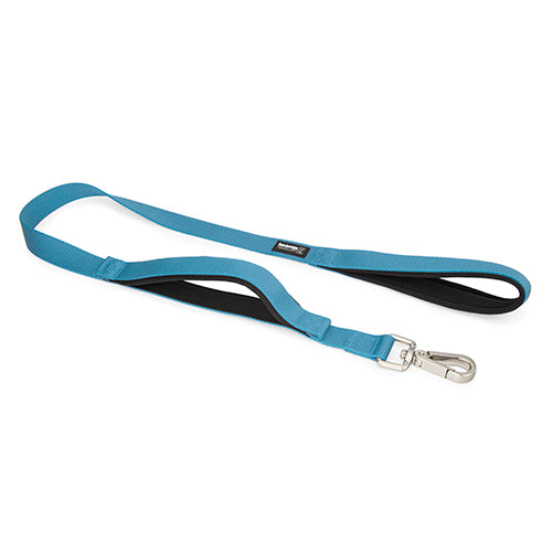 Premium Sport Dog Lead with Safety Handle - 2.5cm x 120cm - Blue