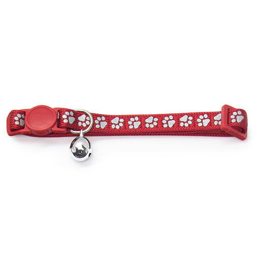 Cat Collar - Reflective Printed Green