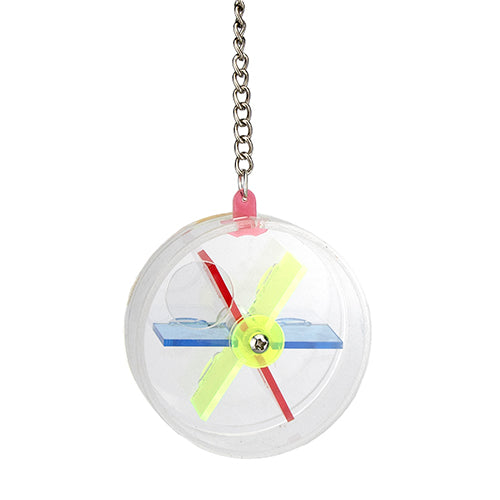 Bird Toy - Interactive - Foraging Hanging Wheel 10cm