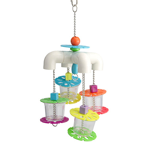 Bird Toy - Interactive - Foraging 4 Way Cups