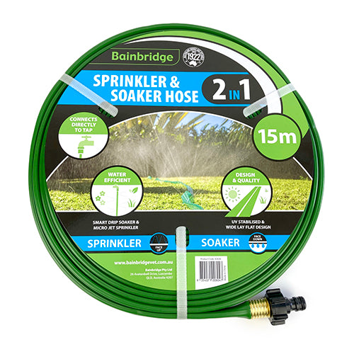 Sprinkler & Soaker Hose - 15m