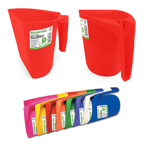 Bainbridge Feed Scoop Heavy Duty 2 Litre - Red