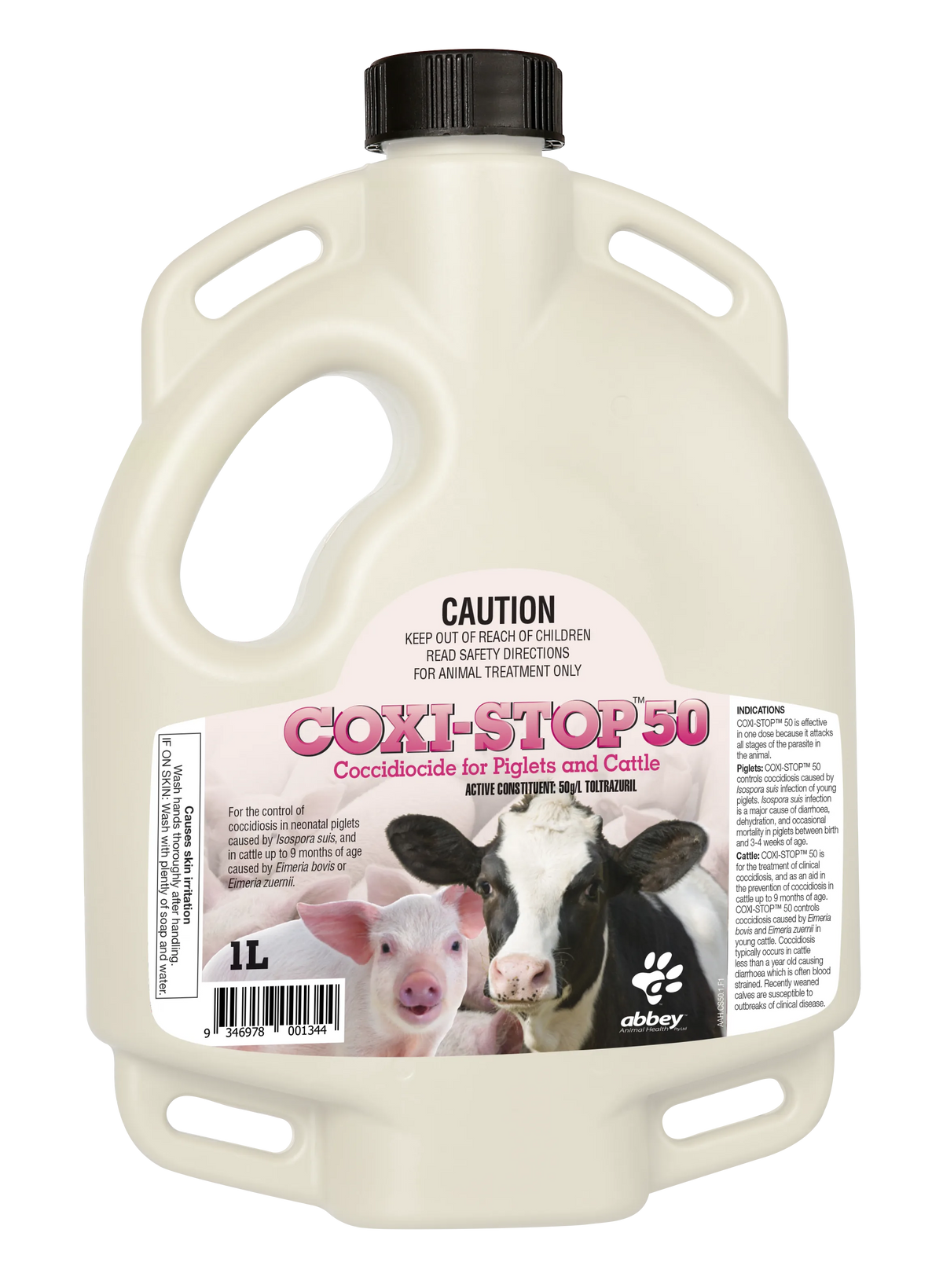 COXI-STOP™ 50 Coccidiocide for Piglets and Cattle
