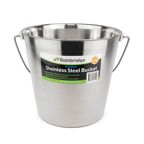 Stainless Steel Bucket - 10 Litre