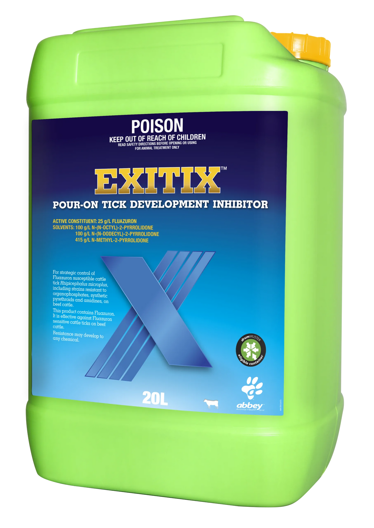 EXITIX™ Pour On Tick Development Inhibitor for Cattle