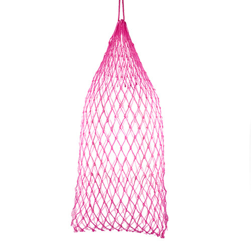 Hay Net Slow Feeder - 106cm - 5cm - Pink
