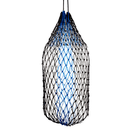 Hay Net Slow Feeder - 100cm - 5cm - Black/Blue
