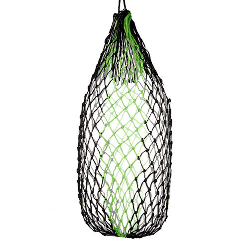 Hay Net Slow Feeder - 100cm - 5cm - Black/Green