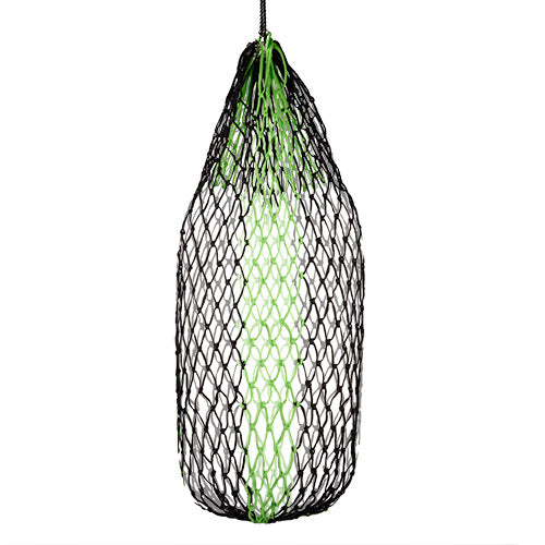 Hay Net Slow Feeder - 112cm - 5cm - Black/Green