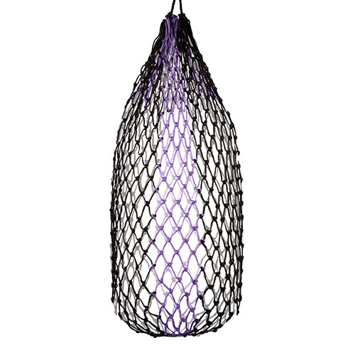 Hay Net Slow Feeder - 112cm - 5cm - Black/Purple