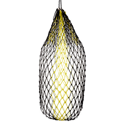 Hay Net Slow Feeder - 112cm - 5cm - Black/Yellow
