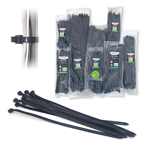 Cable Ties 150mm x 3.6mm (100 Pack)