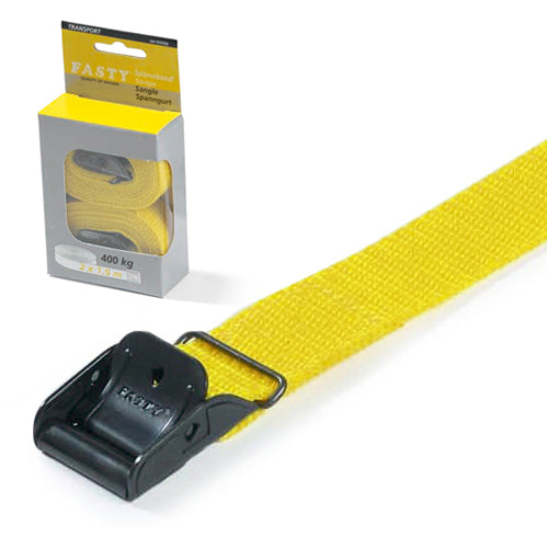 Fasty Transport Strap Yellow - 150cm (2 pack)