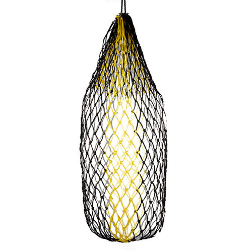 Hay Net Slow Feeder - 106CM - 3.6CM - Black/Yellow