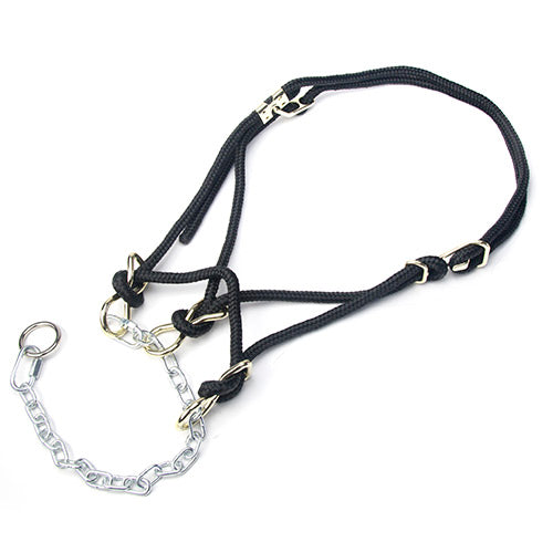 Hackamore Halter Cow - Black
