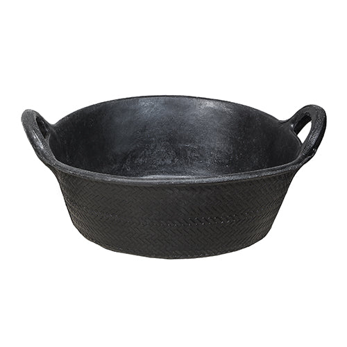 Feed Tub Recycled Rubber 21 Litre (2 Handles)