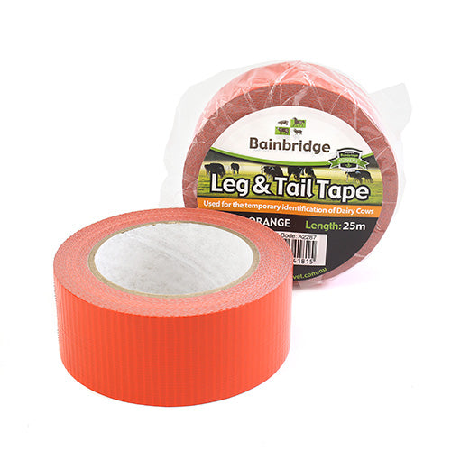 Leg & Tail Tape 25m Orange