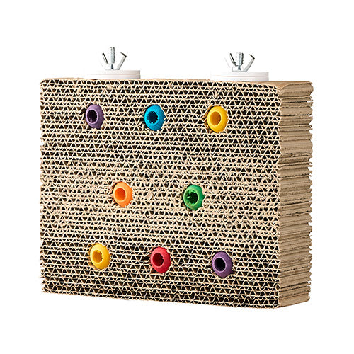 Bird Toy - Interative - Cardboard Treat N Seek - Med