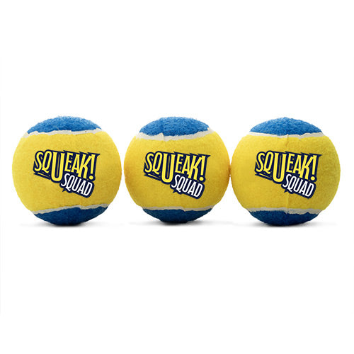 Tennis Balls (3Pk) - Squeak Squad - Dog ToyÃÂÃÂ