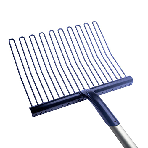 Rubber Mat. Fork Metal Alu Handle Navy