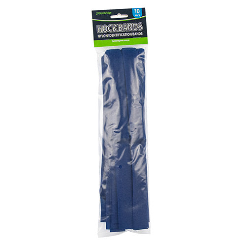 Hock Bands Nylon - Blue (10 Pk)