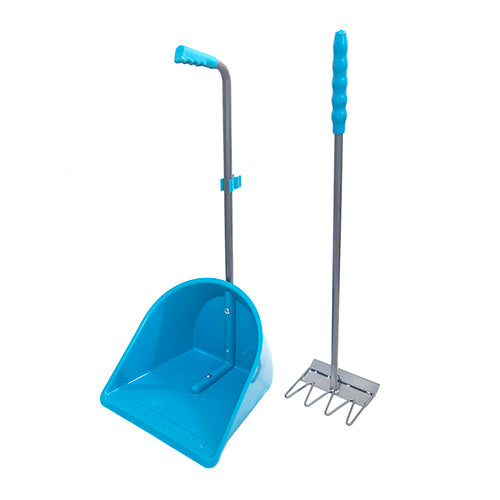 Plastic Pooper Scoop Set - Blue