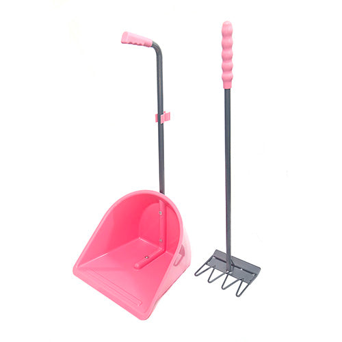 Plastic Pooper Scoop Set - Pink