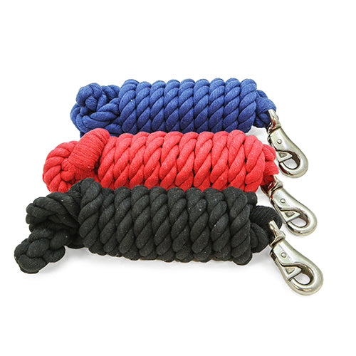 Heavy Lead Rope 1.9cm (3/4"ÃÂ) - Black