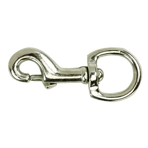 Round Swivel Eye Snaphook - NP Heavy Duty 28mm