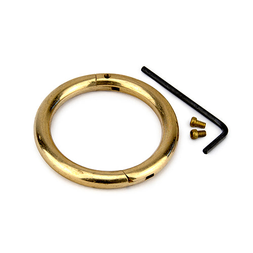 Bull Ring Brass 76mm x 10mm (Medium)