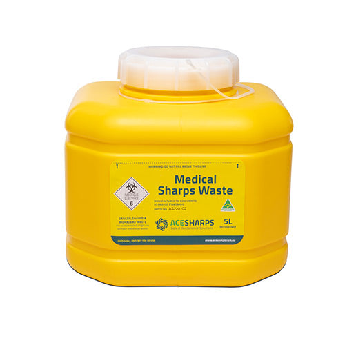 Sharps Disposal Containers 6 Litre
