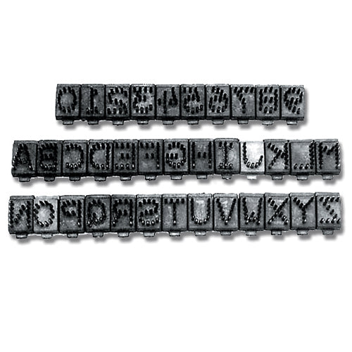 Stone Tattoo Letter (Each)