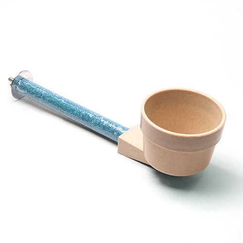 Bird Bowl - Bolt On With Perch - Small