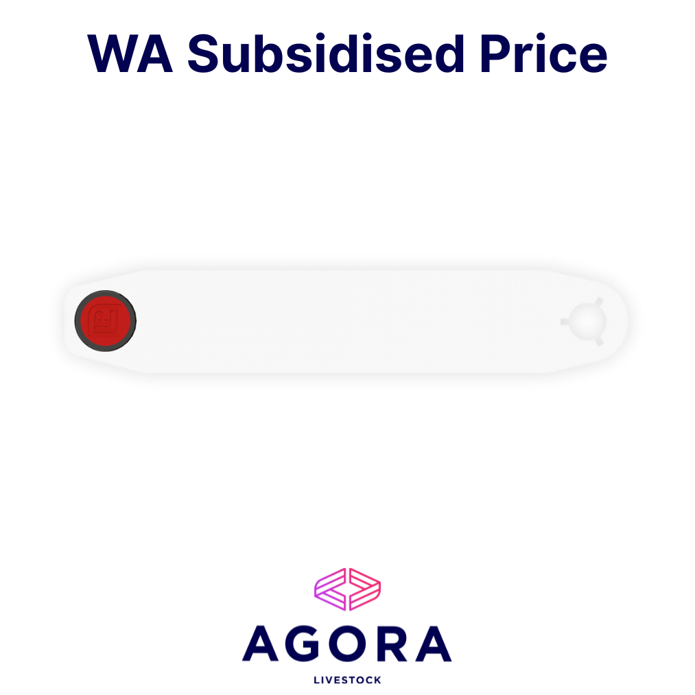 Leader Products Mulltipin NLIS EID Sheep Ear Tags - White (WA Subsidised)