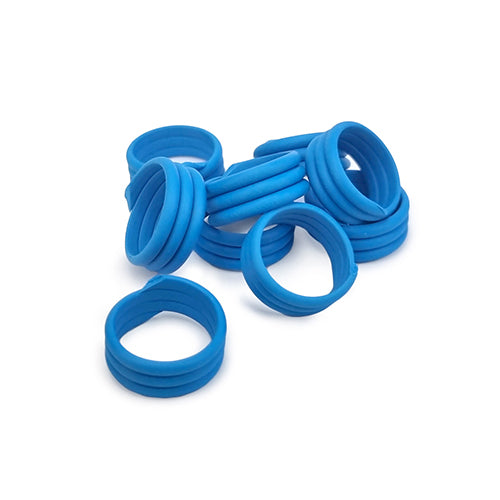 Spiral Leg Bands - Blue (20)