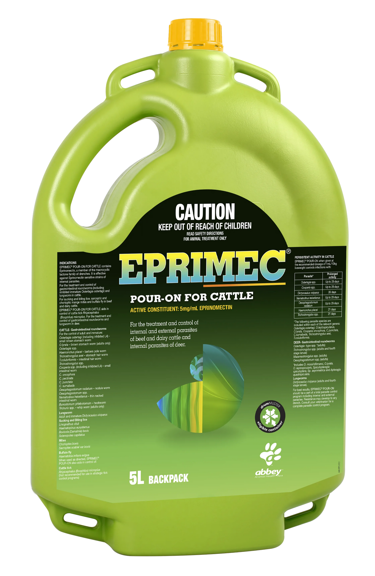 EPRIMEC® Pour On for Cattle