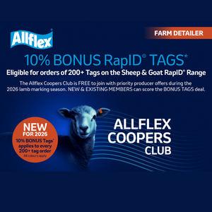 Allflex RapID NLIS EID Sheep Ear Tags