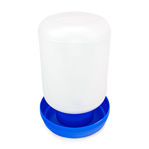 Poultry Drinker - Straight - 4.5 Litre - Blue