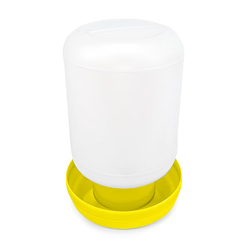 Poultry Drinker - Straight - 4.5 Litre - Yellow