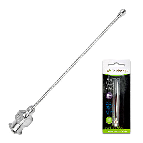 Bird Crop Needle - 18G x 60mm