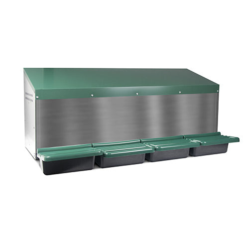 Nesting Box Metal & Plastic - Outside - Four Hole