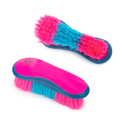 Stiff Dandy Brush Senior - Pink/Blue