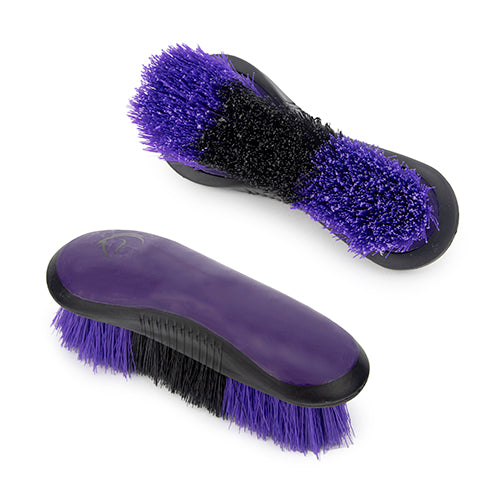 Stiff Dandy Brush Senior - Purple/Black