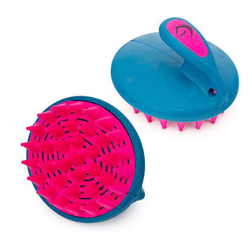 Palm Curry Comb - Pink/Blue