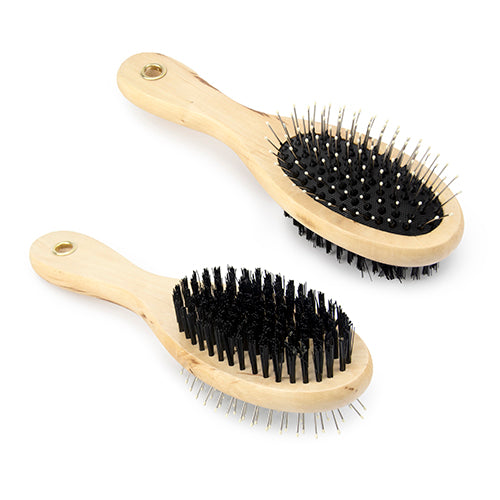 Pet Double Oval Brush